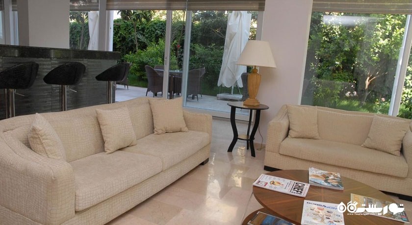 نمای لابی هتل متور